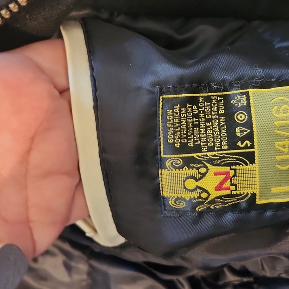 NOTORIOUS B.I.G RARE VINTAGE  BOMBER JACKETS KIDS SIZE 14/16 NEW YORK KING - Picture 9 of 16